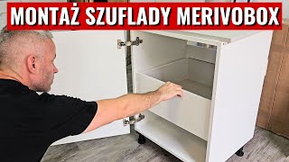 Montaż Szuflady Merivobox Blum Zobacz Też Zastosowanie Zawiasu 125 Stopni [upl. by Ainej292]