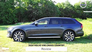 2024 Volvo V90 Cross Country Review  Volvos Stylish Luxury Wagon [upl. by Lamprey720]