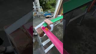 Marble run ASMR amp continuous rain gutter course with flowing water and balls ⑧ [upl. by Zuleika]