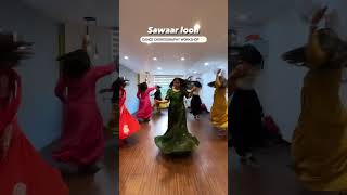 Sawaar loonEasy dance choreography semi classical dance workshop bride dance shefali jain jaipur [upl. by Corneille]