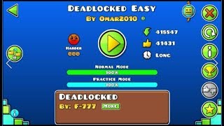 Geometry Dash  Deadlocked Easy by Omar2010 [upl. by Namsaj597]