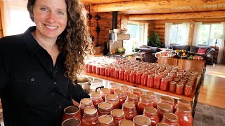 BULK Canning 235 Jars in 2 Days  How I Make it Easy [upl. by Sabsay]