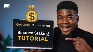 How to Make Money by Staking on Binance Tutorial [upl. by Shushan]