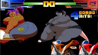 LARDO vs ENORMA  BIG FIGHT LEVEL [upl. by Aspa]