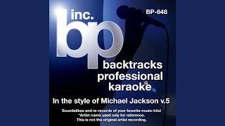 Speechless Instrumental Track Without Background Vocal Karaoke in the style of Michael Jackson [upl. by Damaris75]