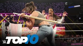 Top 10 Friday Night SmackDown moments WWE Top 10 Aug 16 2024 [upl. by Sabino956]