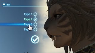 FFXIV Female Hrothgar Jaw 3 [upl. by Frances]