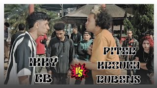 CB  IKKY x PITER KROUCH  RUBENS  1ª fase 2x2 edição 45  batalha da PJ [upl. by Yelnats847]