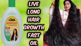 Ashwini growth hair oil review longer 1 month challenge hair growth Salma Noman [upl. by Cassilda]