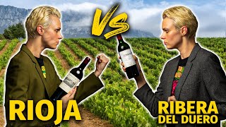 RIOJA vs RIBERA DEL DUERO Comparing amp Tasting Two Amazing Spanish Wine Regions [upl. by Riatsila]