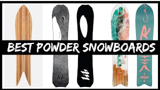 Best Powder Snowboards [upl. by Yrdua]