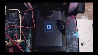 How to check your Tablets Battery is charging Kurio 10S Android Tablet Using a Multimeter [upl. by Paulson]