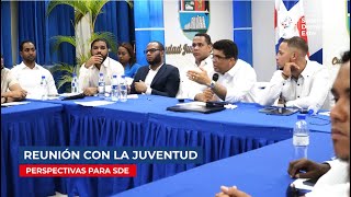 Reunión con la juventud perspectivas para SDE  Plan primeros 100 Días [upl. by Hajile681]