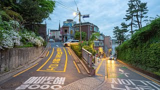 Seoul Night Walk from Namsan to Myeongdong Street  4K HDR [upl. by Afatsum]