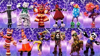 THE MASKED SINGER UK SEASON 3 ALL REVEALS [upl. by Teik]