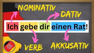 How to use Nominativ Akkusativ amp Dativ  Lets analyze a German text together [upl. by Addison967]