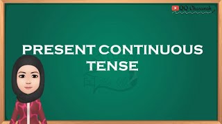 PRESENT CONTINUOUS TENSE  Video Pembelajaran Bahasa Inggris [upl. by Tartaglia]