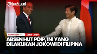 Absen HUT PDIP Ini yang Dilakukan Jokowi di Filipina [upl. by Losiram314]