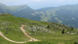 Monte Baldo Funivia  Cable Car Malcesine Lake Garda Italy 2016 [upl. by Lobiv]