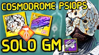 Solo GM PsiOps Battleground Cosmodrome  Solar Titan Destiny 2 [upl. by Jonas]