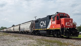 CN L518 South through Garyville LA [upl. by Seth]