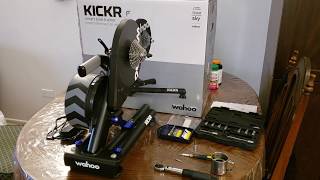 Wahoo Kickr 2018 model flywheel making creaking noise FIX DIY 12 [upl. by Tal]