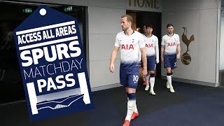 SPURS MATCHDAY PASS  BEHIND THE SCENES  Spurs 20 Crystal Palace [upl. by Minni]