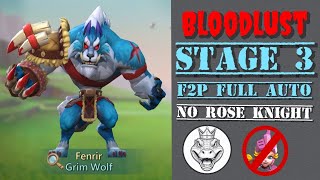 Bloodlust Stage 3  F2P  Full Auto  Lords Mobile [upl. by Aivek]