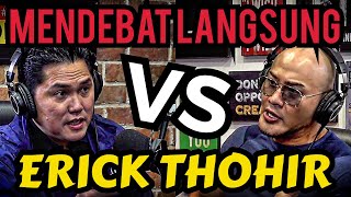 BRO MENTERI BISA JAWAB SAYA⁉️ INI SAIK BGT‼️ ERICK THOHIR  Deddy Corbuzier Podcast [upl. by Leoine]