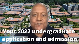 Your 2022 undergraduate application and admission to UCT [upl. by Nika519]