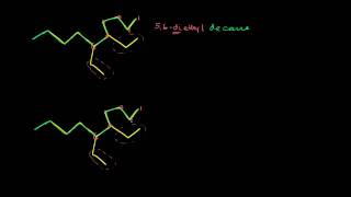 More Organic Chemistry Naming Examples 1 [upl. by Ponzo]