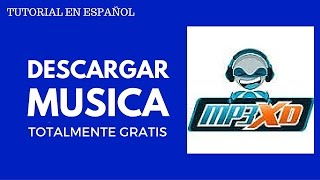 TUTORIAL DESCARGA MUSICA TOTALMENTE GRATIS 2016 [upl. by Meggie]