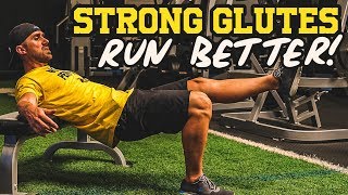 5 Exercise Glute Workout for Runners Get STRONG Run FAST [upl. by Akeyla]