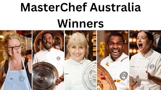 MasterChef Australia Winners Season 1  Season 15 [upl. by Neirrad559]