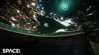 Meteor burns up over Earth in amazing footage from space station [upl. by Deaner]