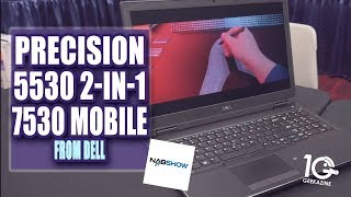 Dell Precision 5530 2in1 7530 Mobile Workstation First Look [upl. by Adelric]