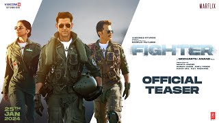 FIGHTER Teaser Hrithik Roshan  Deepika Padukone  Anil Kapoor  Siddharth Anand  25th Jan 2024 [upl. by Soren]