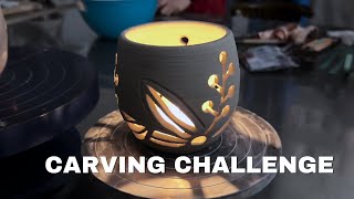 Carving Challenge  Great Canadian Pottery Throw Down Recreation  Episode 3 [upl. by Ennaylil]