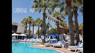 CABANA MARE BEACH BAR  AGIA MARINA  CRETE [upl. by Nylaehs]