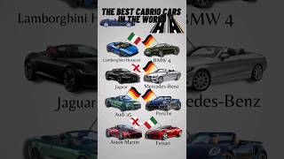 The Best Cabriolet Cars In The World  shorts [upl. by Annuhsal]