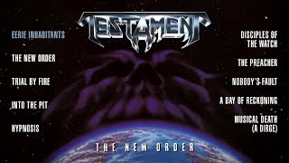 TESTAMENT  The New Order OFFICIAL FULL ALBUM STREAM [upl. by Aubert]