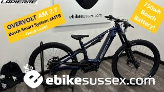 Lapierre Overvolt 77 AM Bosch Smart System Quick Look [upl. by Berlin]