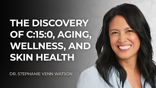 Dr Stephanie Venn Watson The discovery of C150 Aging Wellness and Skin Health [upl. by Delmar533]