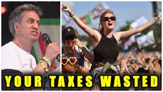 Labour MPs Used Tax Money To Attend Glastonbury Festival [upl. by Morette275]