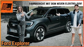 Ford Explorer im Test 2024 Fahrbericht mit dem NEUEN ElektroSUV Review  Preis  Heckantrieb [upl. by Dirfliw]