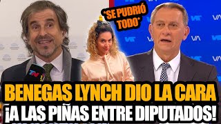 BERTIE BENEGAS LYNCH DIO LA CARA PIÑAS EN EL CONGRESO ENTRE DIPUTADOS [upl. by Nnaeerb162]