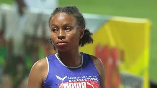 CARIFTA Games 2024 Grenada  Girls 4x100 Meter Relay Under 20 Final [upl. by Thorman]