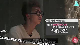 Rapmonster speaking english with Suga [upl. by Mathis]