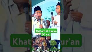 Khatam Al Quran 60 kali abah anza ngga percaya khatamalquran 60x [upl. by Yenhpad]