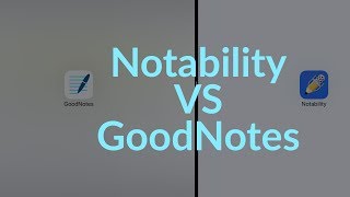 NOTABILITY VS GOODNOTES Paperless Student [upl. by Oniger]